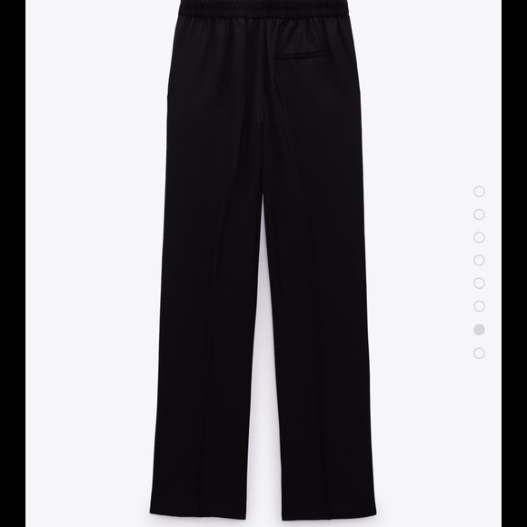 Zara Wide Leg Buttoned Pants - Picture 5 of 6
